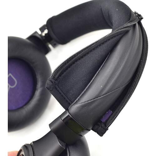 Headphone Headband Cover Head Band Flexible Cloth Zipper Cushion Top Pad Protector Replacement for Plantronics BackBeat Pro 1 2