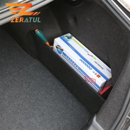 For Nissan Altima Teana 2013 - 2017 2Pcs Car Storage Organizer Board Storage Partitions Trunk Partition Tail Box Accessories