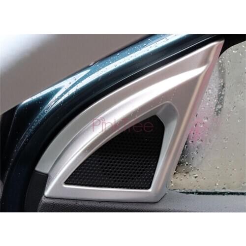 For Peugeot 3008 5008 GT 2017 2018 Interior Front Audio Cover Speaker Side Wing Panel Frame Car Styling Accessories