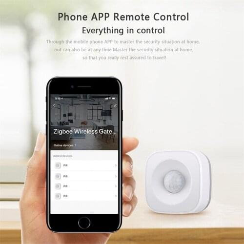 WiFi Human Body Infrared Security Zigbee Detector Motion Pir Sensor Tuya Smart APP Wireless Wifi Push Alexa Google Home Smart