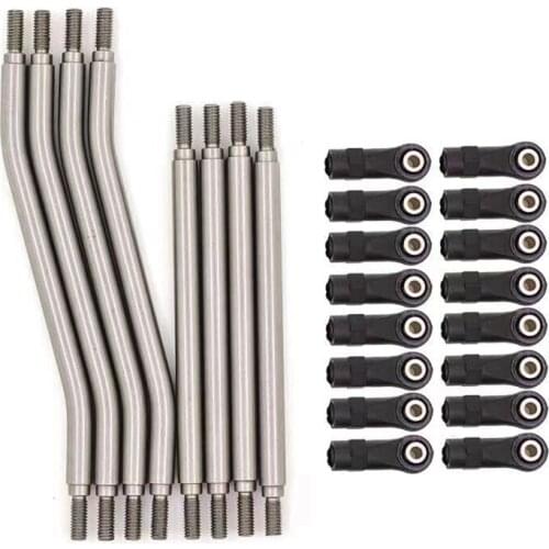 Metal Suspension Link Rod Linkage Steering Pull Rod for Axial Capra AXI03004 1/10 RC Crawler Car Upgrade Parts