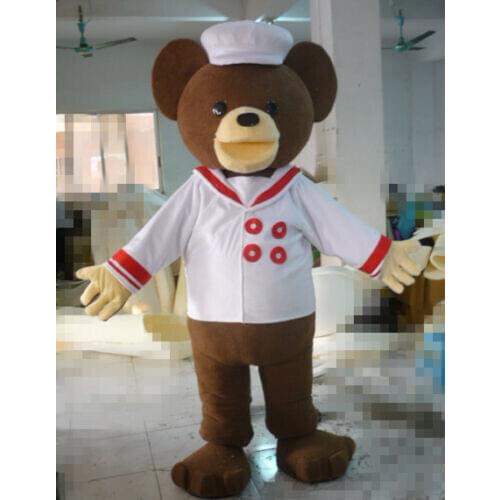New Happy Carnival Mascot Halloween Uniform Bear Cosplay Performance Costume Adult Birthday Party Advertising Parade Set