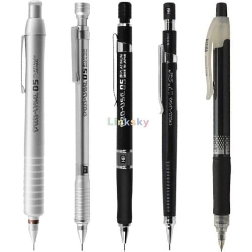 Platinum Mechanical Pencil, PRO USE MSD-1500, From Japan,Aluminum Body (recyclable Material), Lightweight, Robust