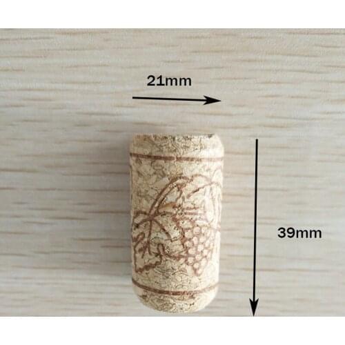 6pcs Wood Corks Stoppers DIY Craft Art Model Building Home Decoration Accessories Craft Supplies Beer Bottle Corks