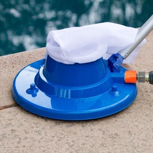 Pool Pond Vacuum Cleaner Suction Head with Mesh Bag Swimming Pool Cleaning Tools Swimming Portable Outdoor Elements