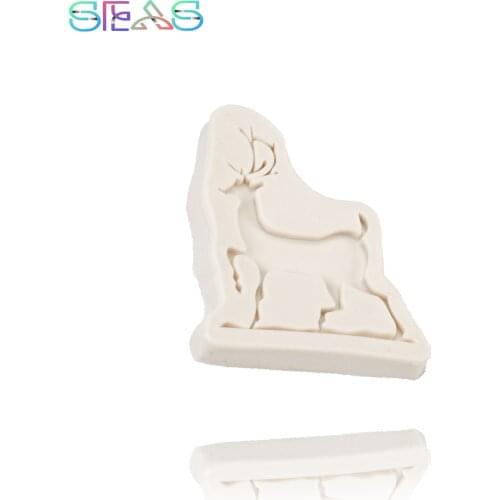 Deer Silicone Molds Epoxy DIY Pastry Mold Cake Decorating Tools Silicone Baking Tools Soft Dessert Ornament Resin