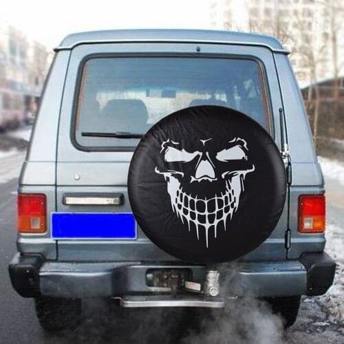 Heavy-Duty PVC Leather Spare Wheel Tire Cover Case Pouch Protector Bag For Kia Sportage Mitsubishi Pajero Hyundai Galloper