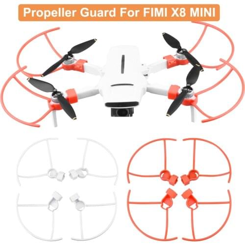4Pcs Propeller Guard For FIMI X8 MINI Drone Quick Release Propeller Protective Ring Protector Cage for FIMI X8 MINI Accessories