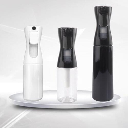 160/300ML Empty Black Spray Bottle Hair Salon Water Continuous Mist Spray Bottle