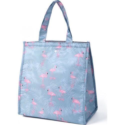 18PCS / LOT Waterproof Lunch Bag Cartoon Cooler Lunch Box Bag Tote Oxford Insulation Package Portable Picnic Lunch Box