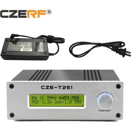 CZE-T251 25w Wireless Radio FM Transmitter 87MHz to 108MHz with Power supply