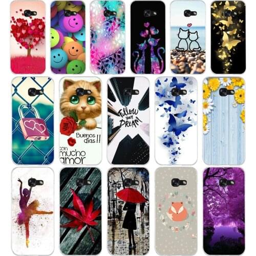 B For Samsung A5 2017 Case Soft Silicone Phone Case for Samsung Galaxy A5 2017 SM-A520F Cover Fundas for Samsung Galaxy A5 2017