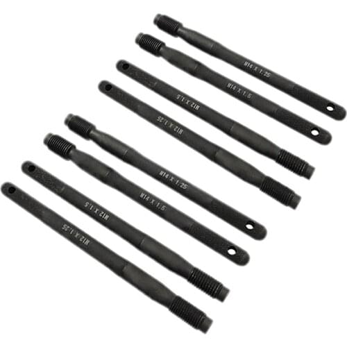 Black M12x1.5 M14x1.5 M14x1.25 Mounting Guide Bolt Universal for Volkswagen