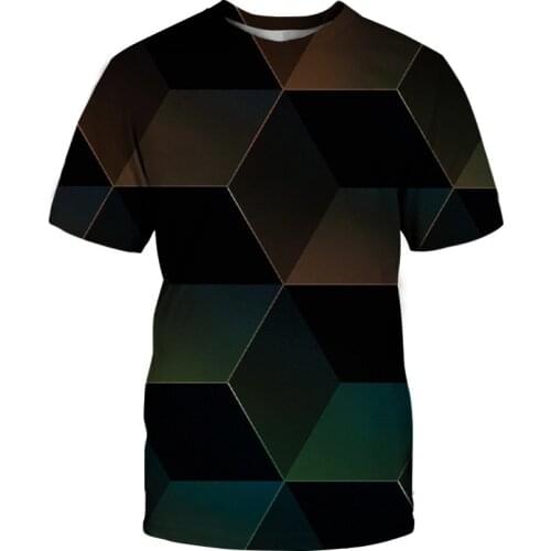 Summer Fashion Mature Men t-shirt With Print Personality Casual short sleeve t-shirts Interesting 3D graphic t shirts Tops