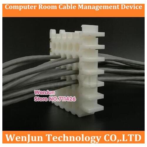 5 Category/6 Category Network Cable Comb Tool, 25 / 30/ 42/72 holds Cable Comb, Cable Dresser, Organizing Tool