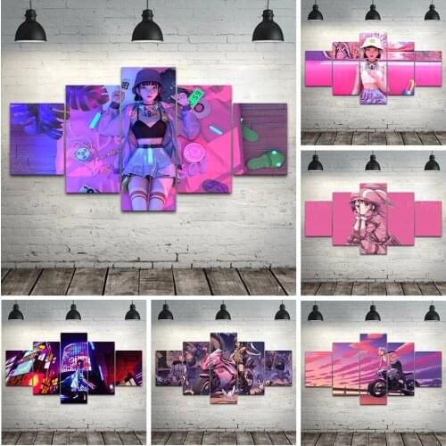 Canvas HD Prints Painting Wall Art Animation Character Poster Modern Home Decoration Cartoon Modular Pictures For Living Room