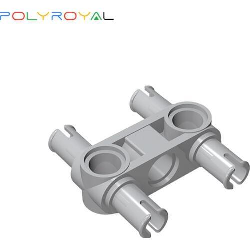 Building Blocks Technicalalal DIY Double bolt connector 10 PCS Compatible Assembles Particles Moc alal Parts toy 48989