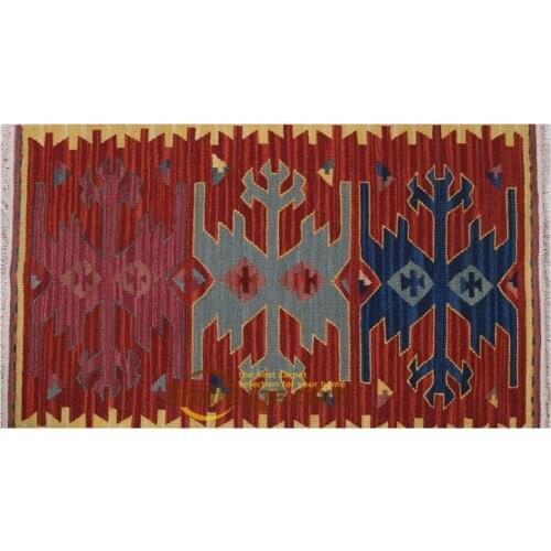 Carpet floor handmade woven wool carpet hereke Afghan carpet POMPEI 2x3.5 1834gc131kliyg30