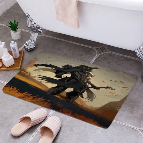 Warframe 3D Print Doormats Rectangle Non-Slip DoorMat Bedroom Kitchen Entrance Print Door rugs Dropshipping