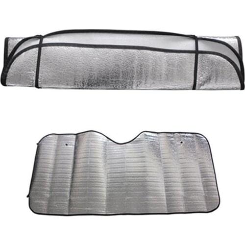 1Pc Foldable Car Windshield Visor Cover Front Rear Block Window Sun Shade