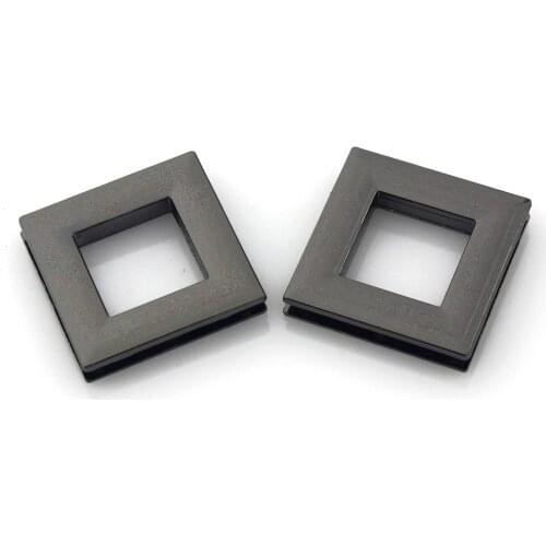 2pcs Metal Square Screw Back Eyelets With Washer Grommets Leather Craft Accessory for Bag Garment Shoe Clothes Jeans Decoration