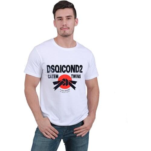 Fashion Dsqicond2 Tops summer Women Mens cotton sports T-shirt Crew Neck short sleeve sweat-absorbent comfort Shirt