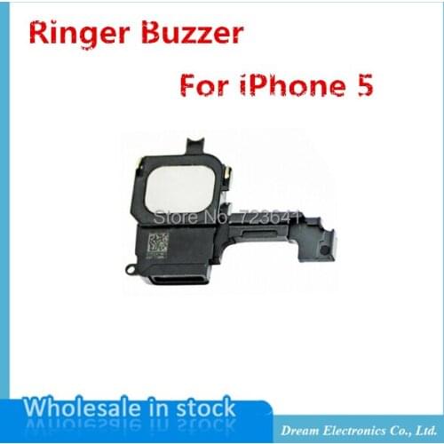 MXHOBIC 10pcs/lot New Inner Replacement Ringer Buzzer Loud Speaker for iPhone 5 5g Repair Sound Part Flex Cable Free Shipping