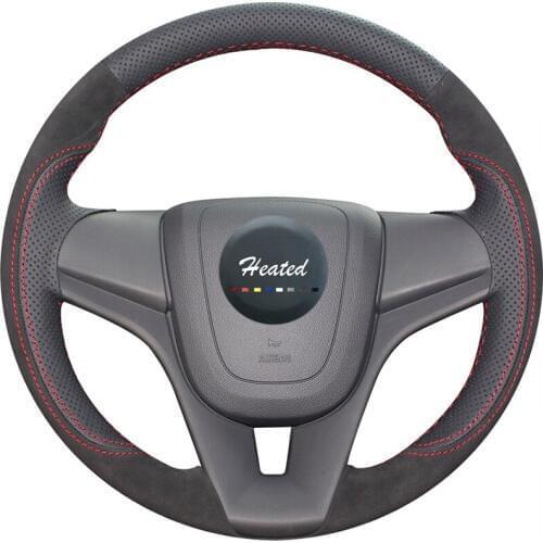 Braid on the Steering Wheel Cover for Chevrolet Cruze 2009-2014 Aveo 2011-2014 Holden Cruze 2010 capa para volante