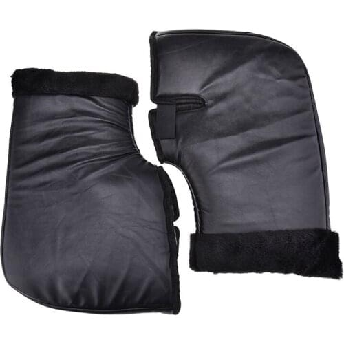 A Pair Waterproof Motorcycle Grip HandleBar Muff Winter Warmer Thermal Cover Glove Motocycle Accessory