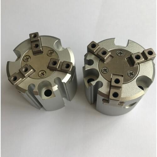 Bore 63mm MHS3 series double action Three finger pneumatic cylinder air gripper