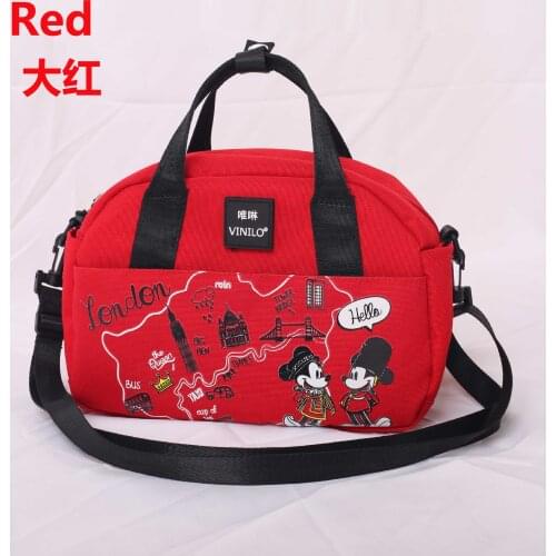 Disney messenger bag Mickey mouse lady messenger bag women High capacity diaper bag handbag