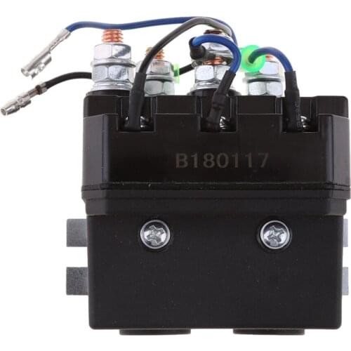 Replacement 12V 200A Solenoid Relay Contactor Winch Switch For ATV