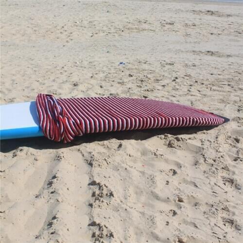 SUP Protective Bag Surf sock Surfing Stretch Terry surfboard Sock Cover 5ft8~10.6ft Blue/White/Red/Green color sock