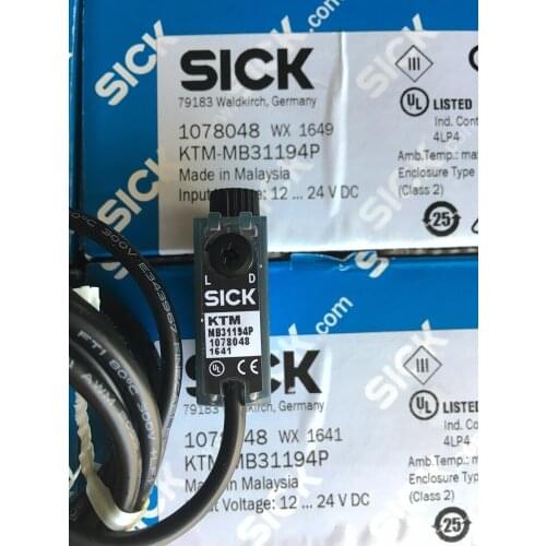 100% new original SICK color standard sensor KTM-MB8A191P, Item No .: 1066885
