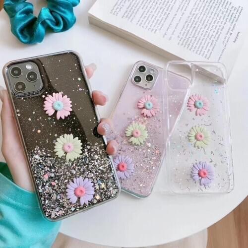 Glitter Silicone Case For Samsung S20 S10 Note 10 M 10 M20 A80 A90 A70 A50 A40 A30 A20 A51 A71 A91 S E Ultra Plus Lite Cover