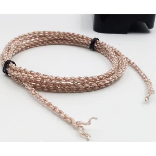Diy earphone wire 7n single crystal copper wire 28core 4share to wave 1.25m
