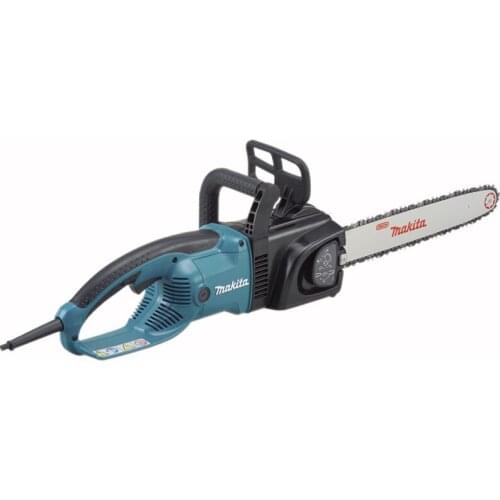 Makita UC4041A Electric chain saw 1800W Speed (per minute) 800m (2600mft) Chain gear 3/8 Automatic function prevents oil spill "