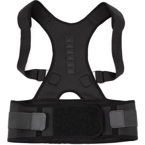 Men Women Back Posture Corrector Belt Straightener Brace Support Orthopedic Vest TK-ing