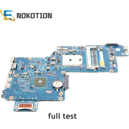 NOKOTION Laptop Motherboard For Toshiba Satellite L875D L870D H000043850 H000043580 PLAC CSAC UMA Socket fs1 DDR3 MAIN BOARD