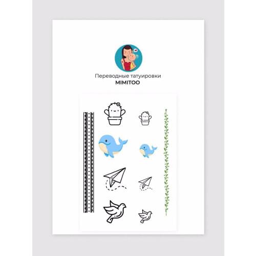 MIMITOO Baby Temporary Tattoos