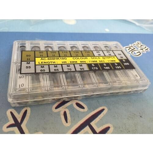 180PCS Silver/Gold/Black Hour/Minute/Second Hand Set for Watch Repair