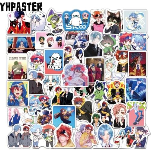 10/30/50pcs/pack SK8 The Infinity Stickers Cosplay MIYA Reki Kyan Hasegawa Cherry Blossom Joe Skateboard Waterproof Toys Gifts