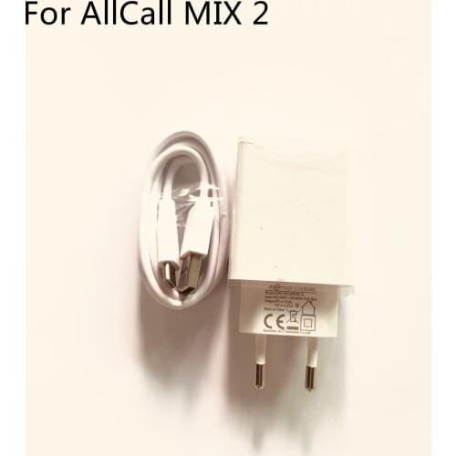 New Original Travel Charger + Type-C Cable For AllCall MIX 2 MTK6763 5.99" 2160X1080 Smartphone
