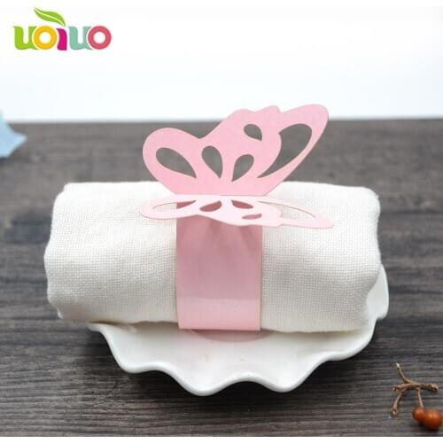 New design cheap price bulk sale 3d handmade paper bulk napkin ring