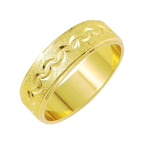 Brand New Design Womans Rings Gold Color Jewelry Finger Rings High Quality For Wedding Bands R012