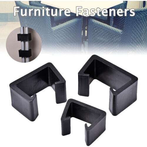 Plastic Furniture Fastener Heat Resistant Furniture Clip Outdoor Patio Wicker Furniture Clip Chair Couch Clamps For Wicker Sofas