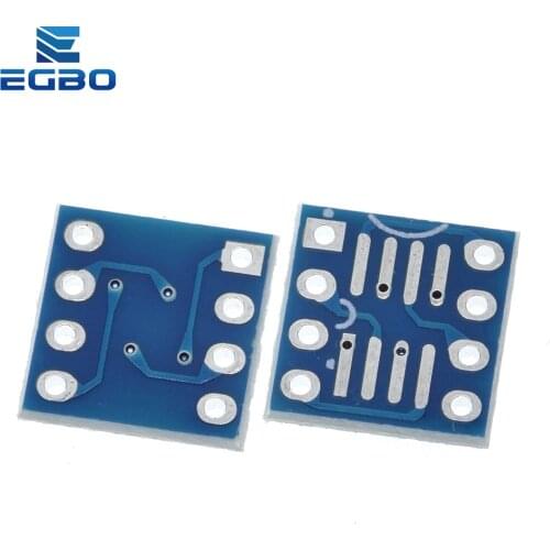 10PCS SOP8 SO8 SOIC8 TO DIP8 Interposer board pcb Board Adapter Plate New