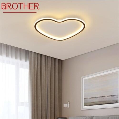 BROTHER Ceiling Lights Ultrathin Fixtures Modern Creative Lamps LED Home For Living Dinning Room