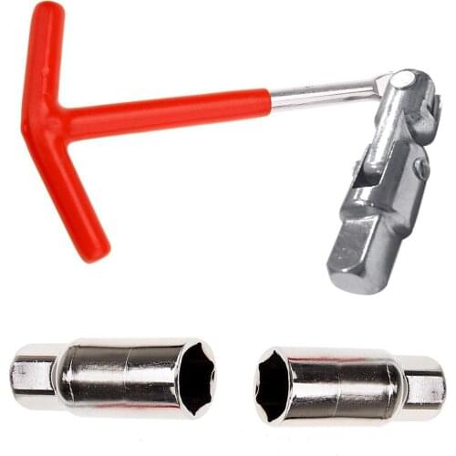 Dual Use Spark Plug Universal Wrench 3 Pieces Kit Brand New And High Quality Spark Plug Removal Tool