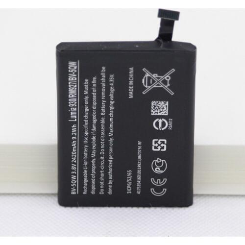 For Nokia Lumia 930 BV5QW 2420mAh BV-5QW phone Replacement battery with Tools adhesive